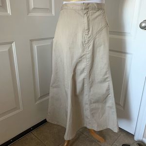Christopher & Banks Modest Skirt Size 12 Tan